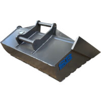 Dikesplanerskopa – fäste S70, volym 1050 liter, bredd 1800 mm, med slitribbor - Bild 4