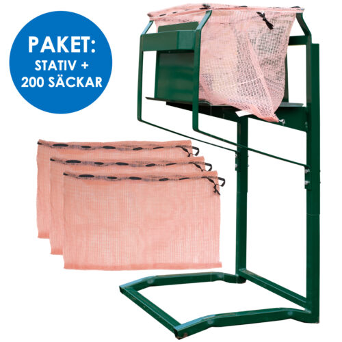 Vedsäckstativ PlanPack - för 40 liters säckar