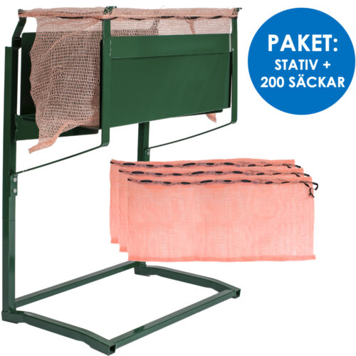 Vedsäckstativ PlanPack - för 60 liters säckar