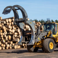 Timmergaffel Sortering - fäste Stora BM, area 2,5 m2, öppning 2900 mm, vikt 2050 kg - Bild 4