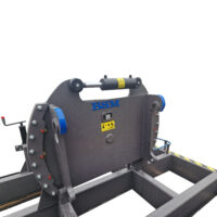 Avjämningsbalk med skrapa - fäste Stora BM, bredd 3600 mm, rulldiameter 325 mm, vikt 1700 kg - Bild 8