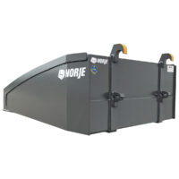 Återfyllnadsskopa – fäste Euro, bredd 1200/500 mm, djup 2000 mm, vikt 300 kg