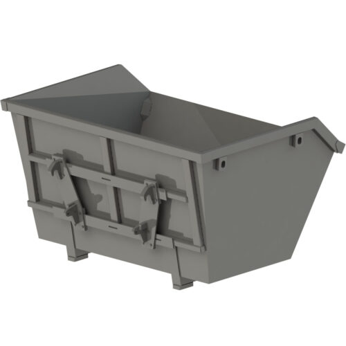 container_3_kubik_faste_sms_trima_euro_stora_bm_ga_sweden Frontlastarcontainer standard från GA Sweden - fäste Stora BM volym 3000 liter bredd 2261 mm