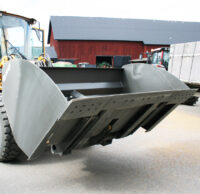 Högtippande lättmaterialskopa – fäste Stora BM, volym 3000 l, bredd 2650 mm, med sparskär - Bild 5