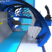 Vedprocessor RCA 400 JOY Twist  – traktordriven med joystick, max stockdiameter 400 mm, tryckkraft 15 ton - Bild 5