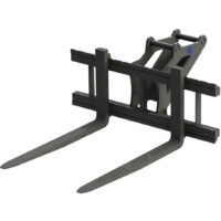 Gaffelställ från GA Sweden – mekaniskt fäste S80 kapacitet 5000 kg rambredd 1500 mm gaffellängd 1500 mm