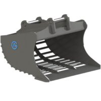 Gallerskopa – fäste S70 volym 1500 liter bredd 2000 mm vikt 1039 kg