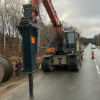 Hydraulhammare XS-500 - fäste S60, för maskinvikt 6-12 ton - Bild 2