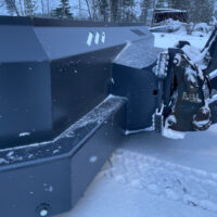 Industriplog - fäste Stora BM, bredd 5700 mm, fasta klaffar, flytläge i infästning, för maskinvikt 15-20 ton - Bild 3