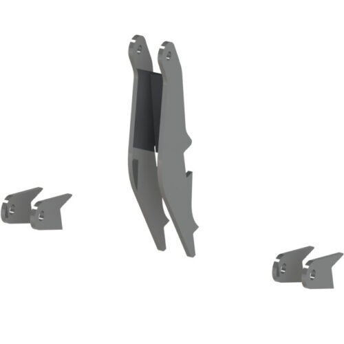 Redskapskrokar – Trepunkt kat. 2 lösa plåtar svetsbart vikt 23 kg