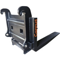 Stengaffel - fäste Stor-Stora BM, kapacitet 28 000 kg, rambredd 1400 mm, gaffellängd 1500 mm - Bild 2