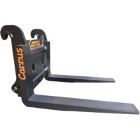 Stengaffel - fäste Stor-Stora BM, kapacitet 28 000 kg, rambredd 1400 mm, gaffellängd 1500 mm - Bild 3