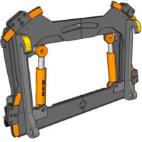 Justeringsbalk för hjullastare, bredd 3,05m - Bild 10