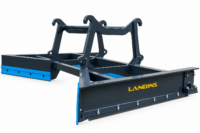 Avjamningsbalk fran landins mekaniska - vasterbotten - faste Stora BM bredd 3050 mm djup 2250 mm rulldiameter 330 mm 1500 kg