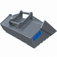 Dikesplanerskopa för grävmaskin, volym 680-1050 liter - Bild 4