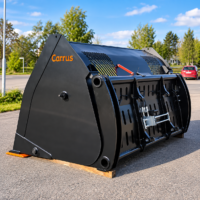 Högtippande lättmaterialskopa för hjullastare, volym 1500-20 000 liter - Bild 5