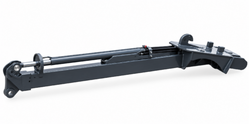 Kranarm 4.5 m – hydraulisk fäste S3/B30 2-delad maxlängd 4.5 m maxlast vid full längd 1500 kg