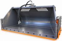 Klaffskopa - fäste Stor-Stora BM volym 9000 liter totalbredd 6850 mm vikt 2400 kg