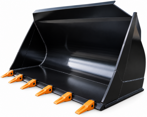 Lastskopa - fäste Stor-Stora BM volym 7700 l bredd 3580 mm med tänder