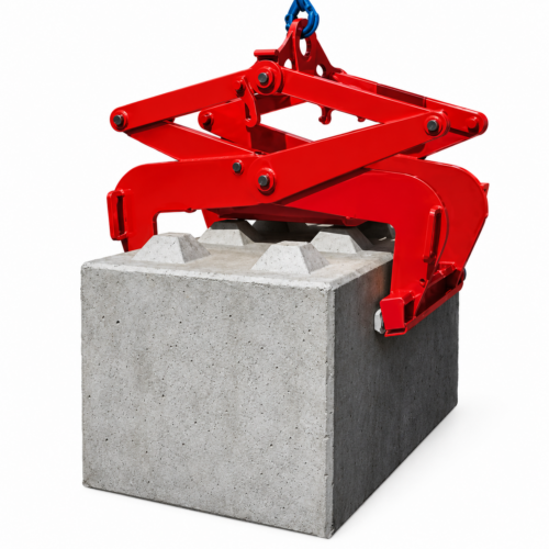 lyftsax_betongblock_for_kran_starke_arvid Lyftsax betongblock - fäste lyftögla lyftkapacitet 2500 kg öppningsmått 850 mm