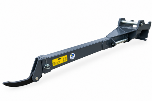 Kranarm 4.5 m – mekanisk fäste S3/B30 2-delad maxlängd 4.5 m maxlast vid full längd 1500 kg