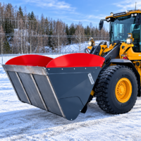 Sandspridarskopa för hjullastare, volym 3100-4100 liter - Bild 3