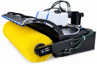Sopskopa - fäste Stora BM arbetsbredd 2700 mm volym 800 liter med bevattning - bucket sweeper